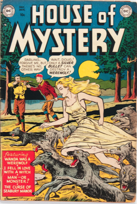 House of Mystery #1. First in series. Click for a free appraisal of your horror comic collection