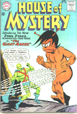 House of Mystery #143: Martian Manhunter crossover