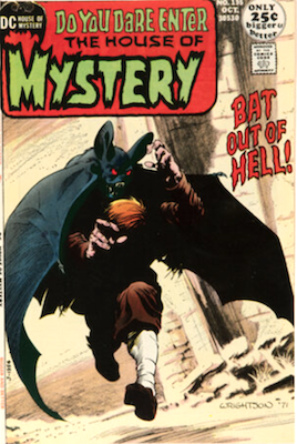 House of Mystery #195: Swamp Thing-style creation by Wrightson. Click to sell one
