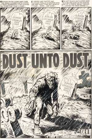 Chamber of Chills #23: 5-page story by Howard Nostrand