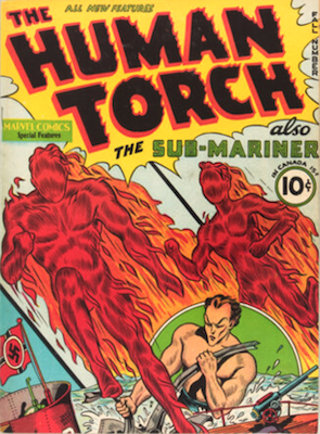 Human Torch #1 (1940): His first solo issue. Click to have your copy appraised. We also buy Golden Age comic books for cash!