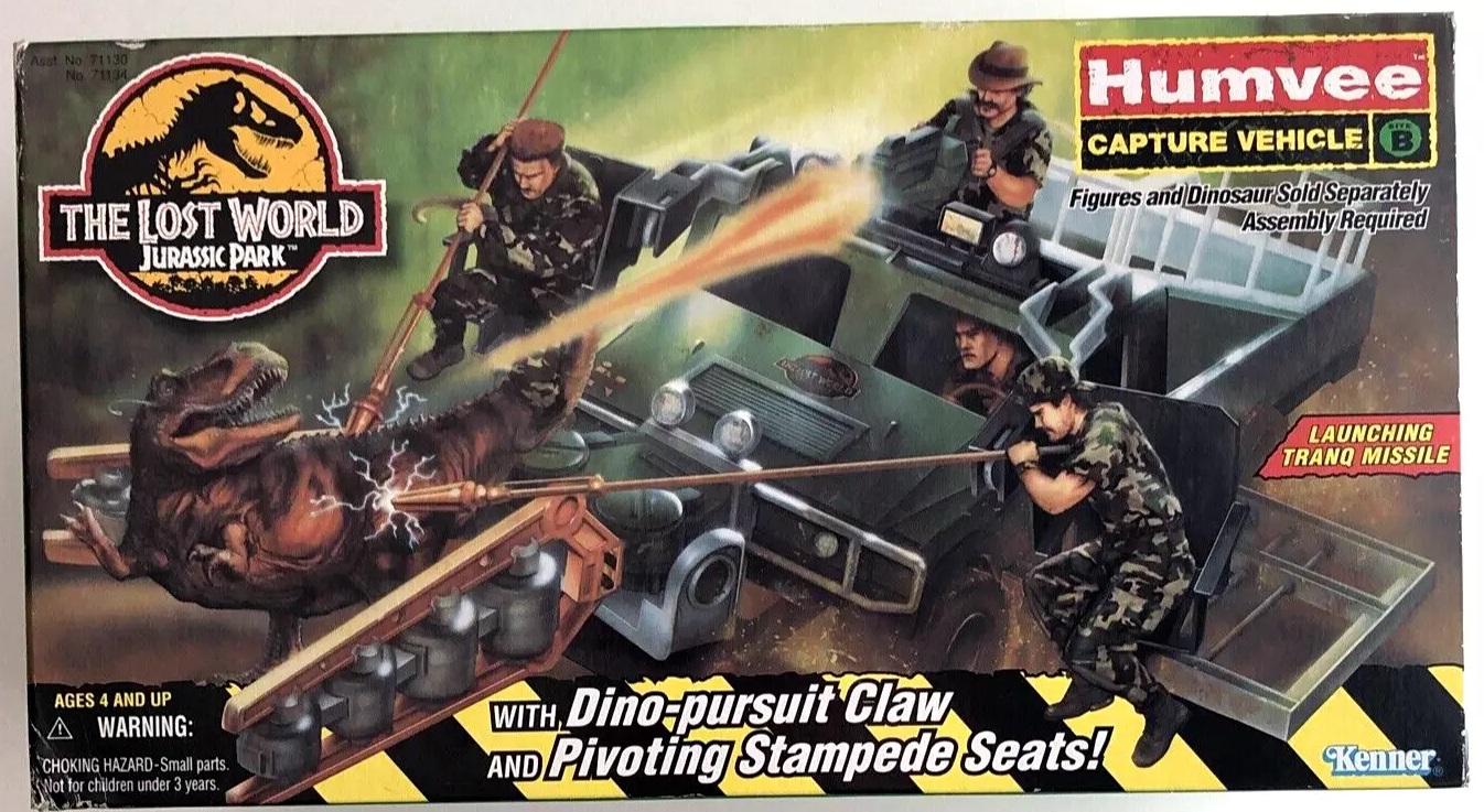 Jurassic Park The Lost World Humvee Capture Vehicle