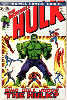 Incredible Hulk #152: Daredevil crossover