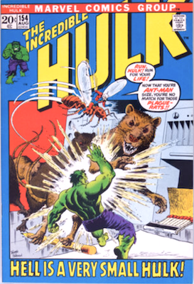 Incredible Hulk #154: Ant Man comics crossover appearance