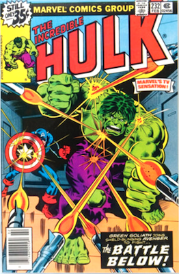 Incredible Hulk #232: Cap crossover