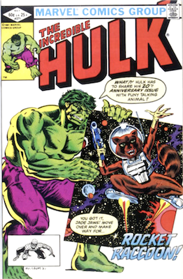Incredible Hulk #271: 1st Rocket Raccoon in comics