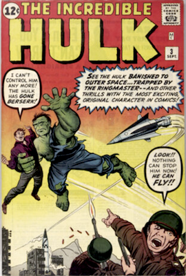 Incredible Hulk #3: 1st Ringmaster and the Circus of Crime. Origin of the Hulk retold