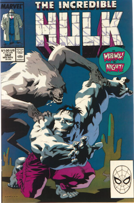 Incredible Hulk #362: Werewolf by Night appearance