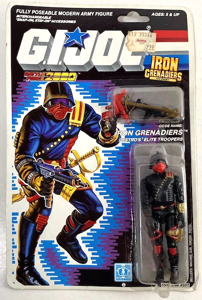 G.I. Joe Battle Force 2000 Iron Grenaders Action Figure. Click for free appraisal