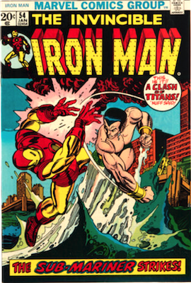 Iron Man #54: 1st Moondragon; Sub-Mariner battle