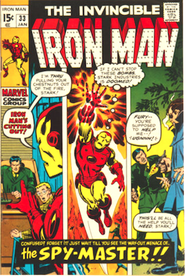 Iron Man #33: 1st Spymaster