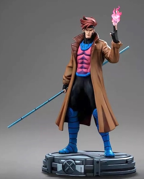 X-Men Animated Gambit Statue. Click to value yours
