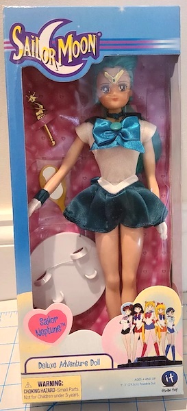 Sailor Moon Sailor Neptune 11.5" Deluxe Adventure Doll. Click to value or sell yours