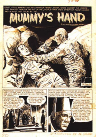 Monster World #2: The Mummy's Hand by Joe Orlando and Russ Jones