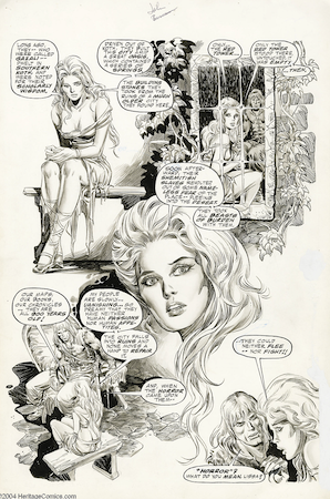 Savage Sword of Conan #21: Page 25 by John Buscema