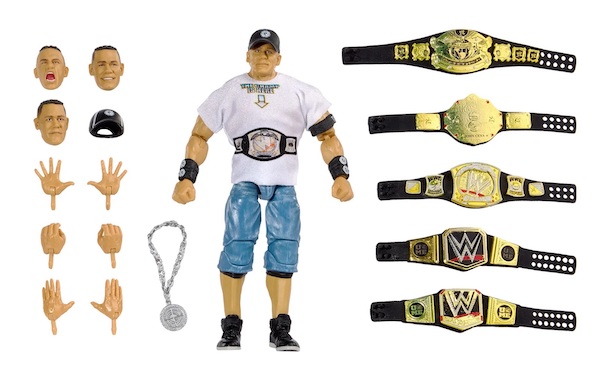 WWE SDCC 2025 Exclusive Ultimate Edition John Cena Action Figure out of the pack. Click to value or sell one