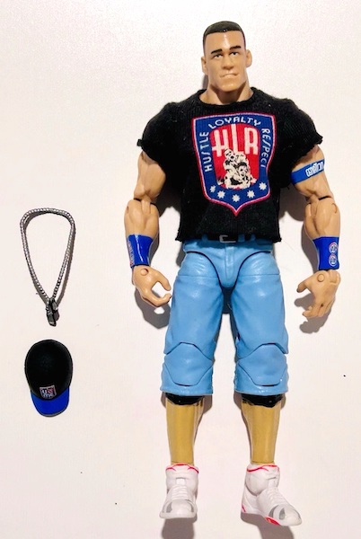 WWE Elite Collection Series 3 John Cena Action Figure out of the pack. Click to value or sell one