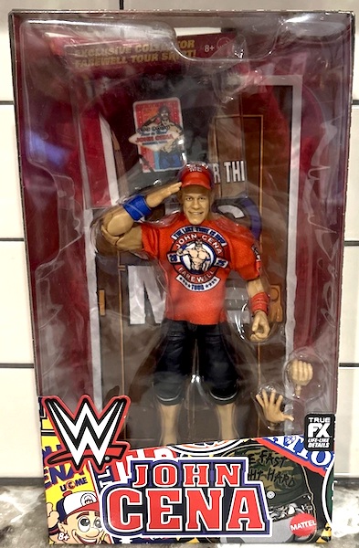 2025 WWE John Cena Elite Farewell Tour Wrestlemania 41 Exclusive w/ Shirt. Click to value or sell one