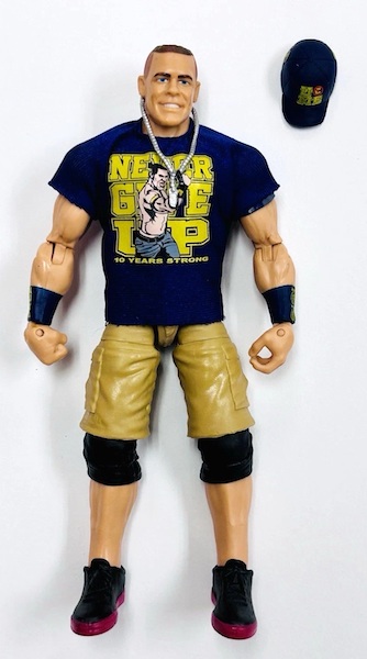 WWE Elite Series 23 John Cena Action Figure out of the pack. Click to sell or appraise WWE action figures