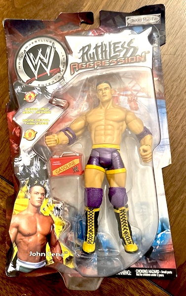 WWE Ruthless Aggression Series 1 John Cena Figure. Click to value or sell yours