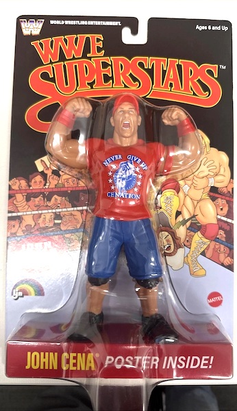 WWE LJN Superstars John Cena 8" Action Figure. Click to sell one
