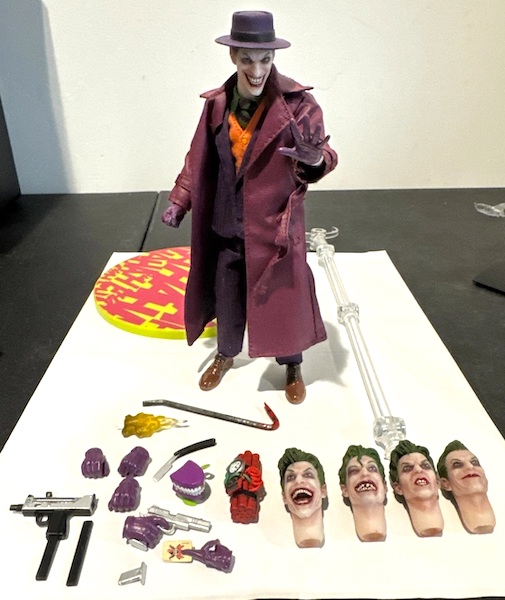 ONE:12 Website Exclusive Batman The Joker Deluxe Edition out of the box. Click to value or sell yours