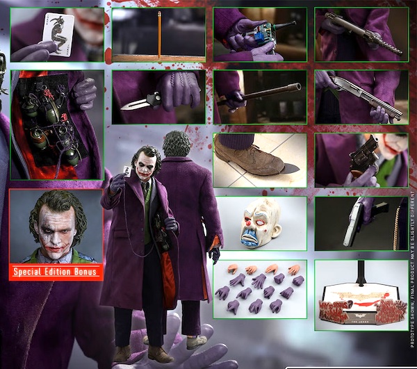 Batman Dark Knight QS010 1/4th Scale Joker Heath Ledger Special Edition. Click to sell or appraise yours