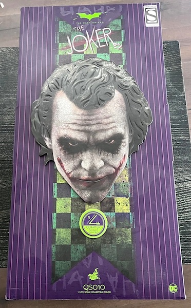 Batman Dark Knight QS010 1/4th Scale Joker Heath Ledger Special Edition. Click to sell or appraise yours