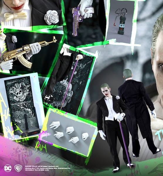 Suicide Squad MMS395 1/6th Scale The Joker (Tuxedo Version). Click to value or sell one