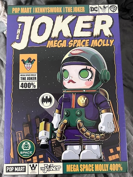 Pop Mart Mega Space Molly 400% The Joker. Click to sell or appraise one