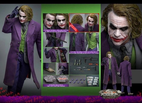 Batman The Dark Knight Trilogy DX33AE 1/6th Scale Joker Artisan Edition. Click to value or sell yours