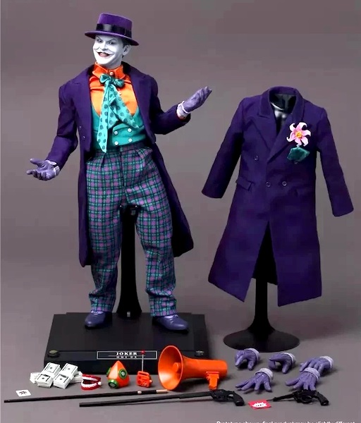 Batman 1989 DX08 1/6 Figure Joker DX out of the box. Click to value or sell your Joker action figures