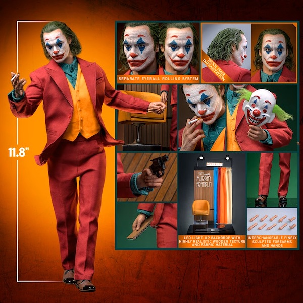 The Joker DX43AE 1/6th Scale Joaquin Phoenix Artisan Edition. Click to value or sell one