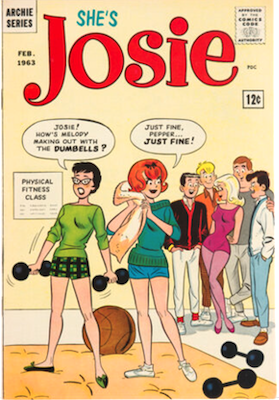 Josie Comics #1. Click to value or sell your Archie comics