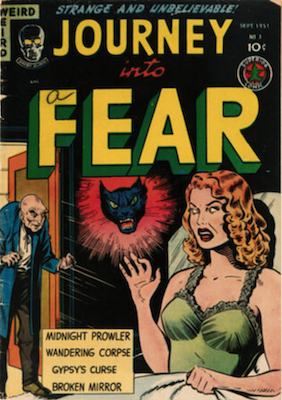 Journey into Fear #1. Pre-Code horror comic. Click for appraisal