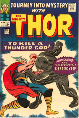 Journey into Mystery #118: 1st Destroyer. Click to sell or value yours