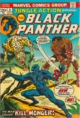 Jungle Action #6: 1st Erik Kill-Monger. Click to value or sell one