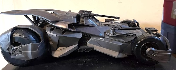 DC Comics Multiverse Justice League Batmobile out of the box. Click to value or sell