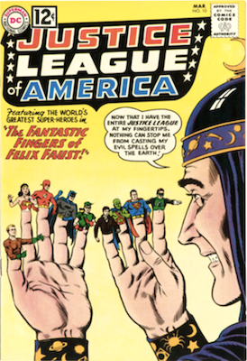 Justice League of America #7: 1st Lord of Time and Felix Faust