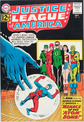 Justice League of America #14: Atom joins the JLA. Click to sell one