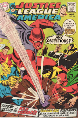 Justice League of America #64: 1st Silver Age Red Tornado