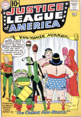 Justice League of America #7: Last 10c cover price issue