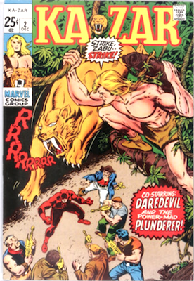 Ka-Zar #2: Daredevil crossover