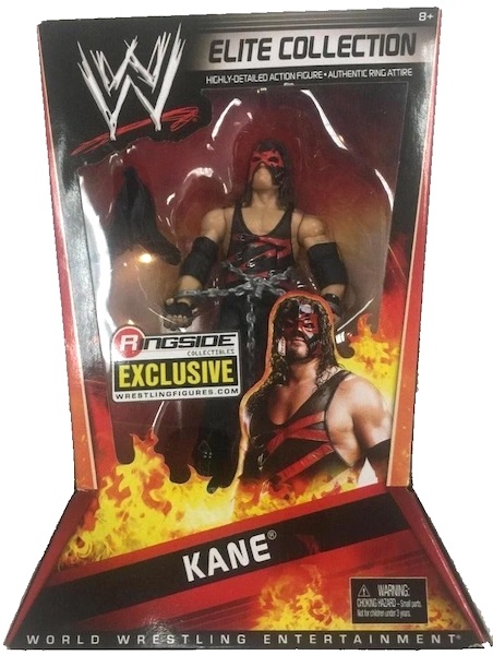 WWE Elite Ringside Collectibles Exclusive Kane Unmasked Action Figure. Click to appraise yours free