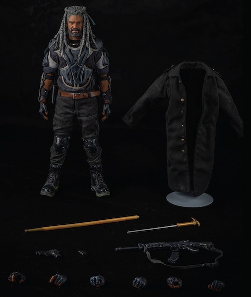 Walking Dead action figures King Ezekiel out of the box