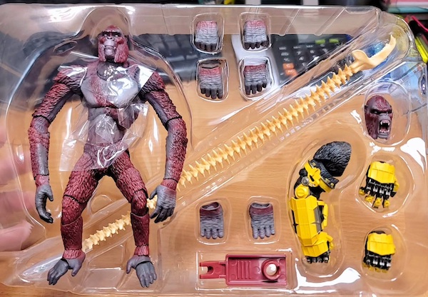 Bandai S.H.MonsterArts Godzilla x Kong: The New Empire Skar King open box. Click to sell or appraise yours