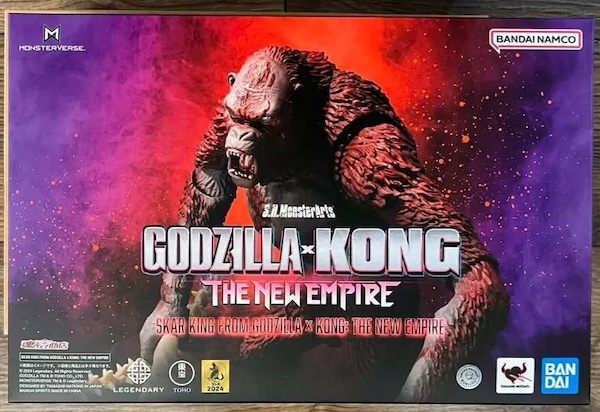 Bandai S.H.MonsterArts Godzilla x Kong: The New Empire Skar King. Click to sell or appraise yours