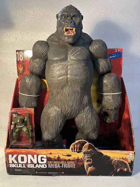 Walmart Exclusive Kong Skull Island 18" Poseable Kong Mega-Figure. Click to sell or value one