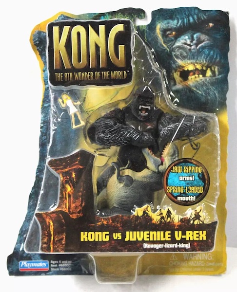 Kong The 8th Wonder Of The World Kong vs Juvenile V-Rex Set. Click to value or sell one