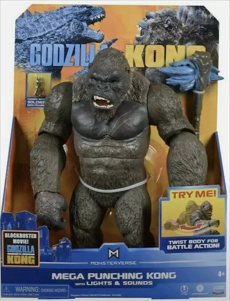 Godzilla vs Kong 13" Mega Punching Kong Figure. Click to sell or appraise one